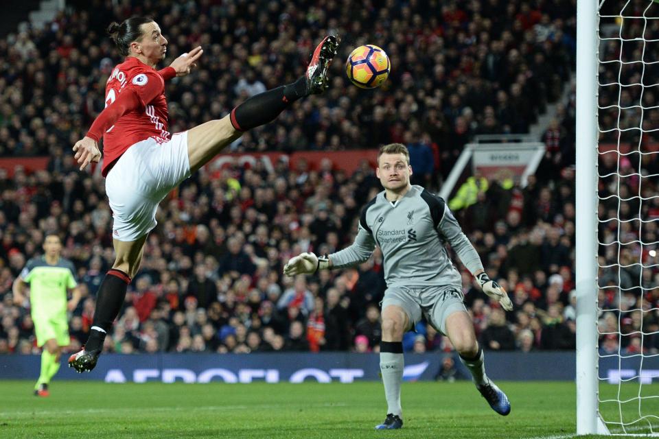  Zlatan Ibrahimovic netted 28 goals for Manchester United last season