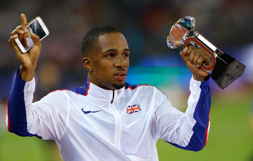 CJ Ujah beat drug cheat Justin Gatland in the 100m