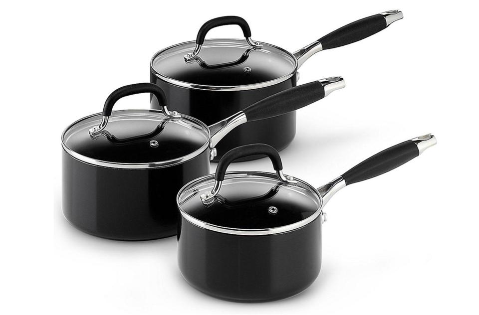  This three piece non-stick pan set costs £55.20, down from £69