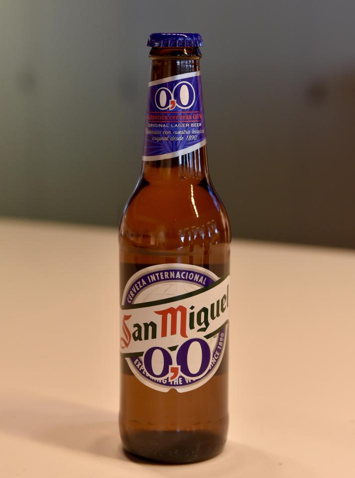  Our expert said he wouldn't be able to get through a bottle of San Miguel's alcohol-free beer