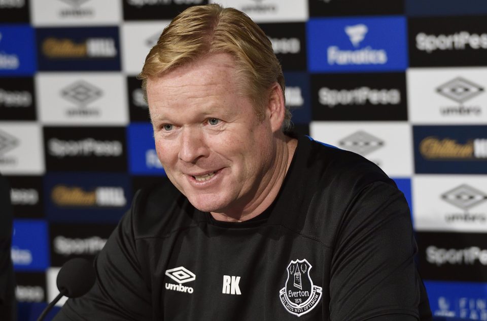  Koeman has attached the striker with an £8m price label