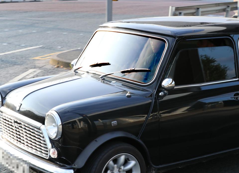 Walker was a passenger as Stones drove him to the Etihad campus