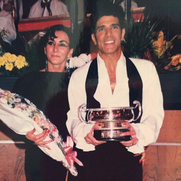  Shirley Ballas with second husband Corky Ballas in 1996