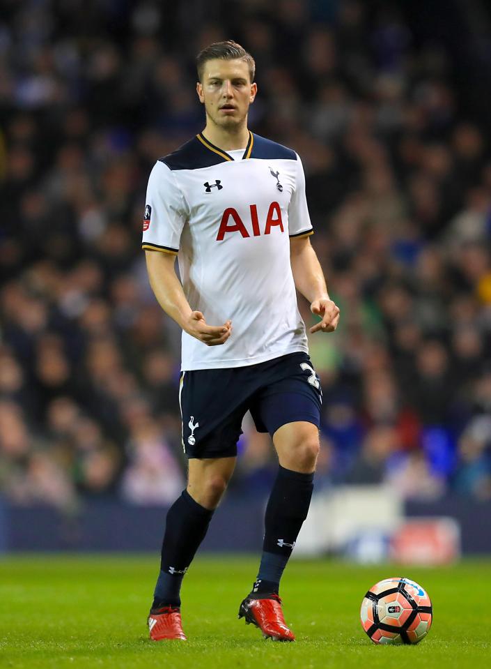 Kevin Wimmer has made just 15 Premier League appearances for Tottenham