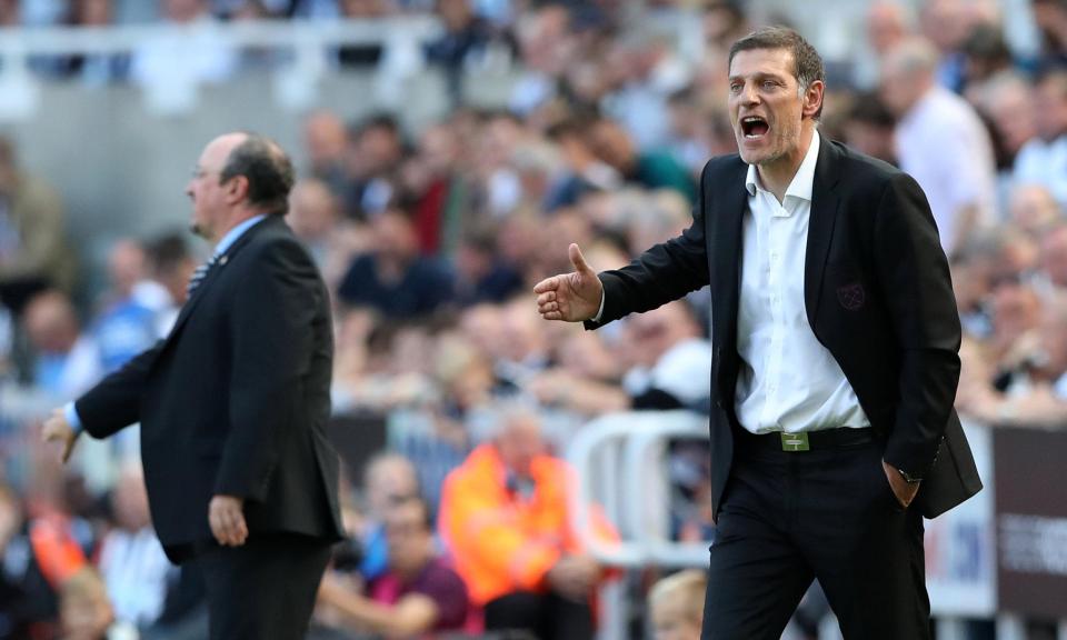  West Ham boss Slaven Bilic is under huge pressure after suffering three consecutive defeats this season