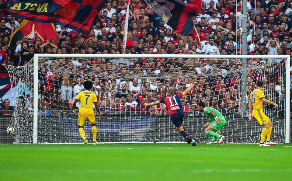 Genoa were 2-0 ahead inside the first seven minutes, but lost out