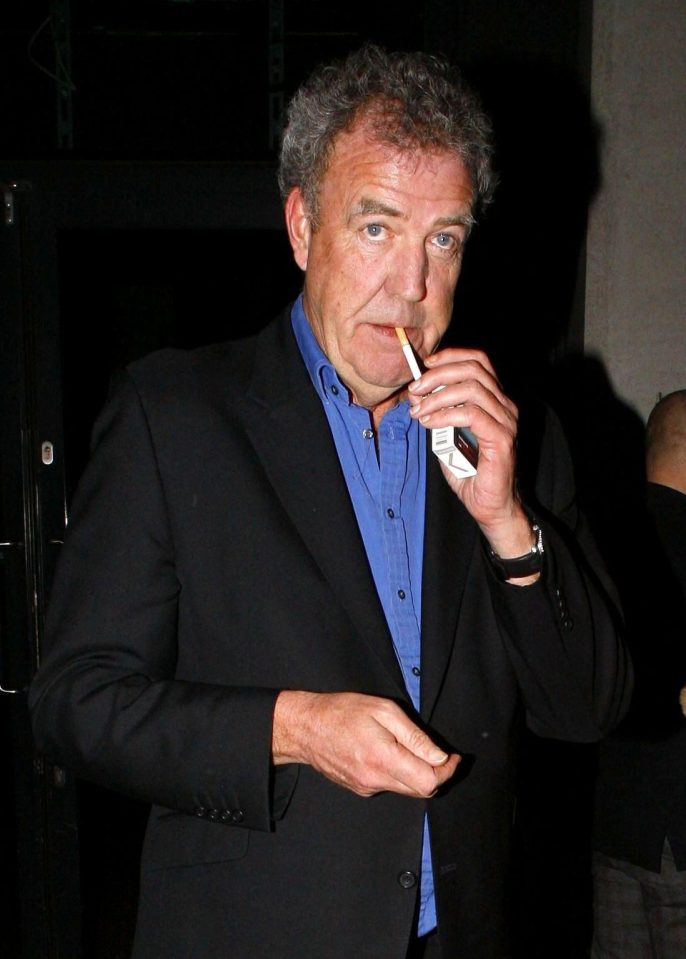 Jeremy Clarkson says he quit smoking after he was cured from pneumonia