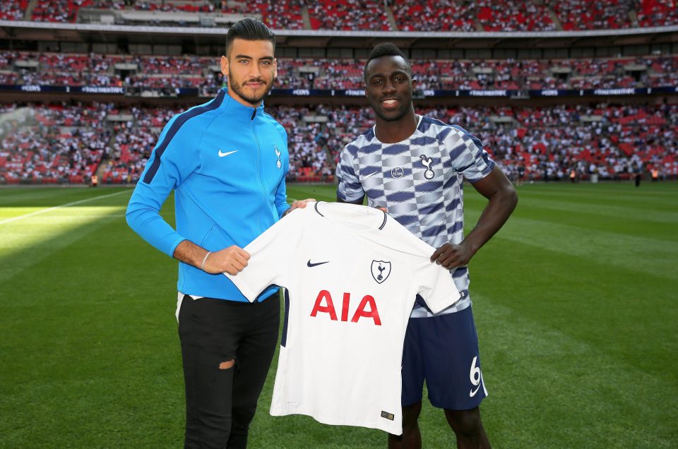  Paulo Gazzinga and Davinson Sanchez have joined Spurs