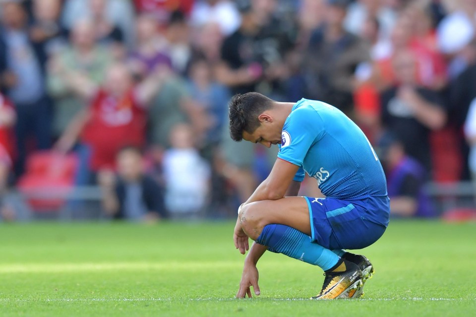 The striker is unhappy at Arsenal and his teammates are ready to see the back of him