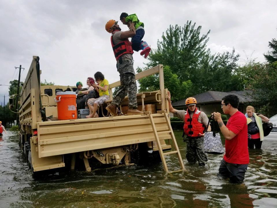  Five people have died in the natural disaster, which has left 1,000 more stranded