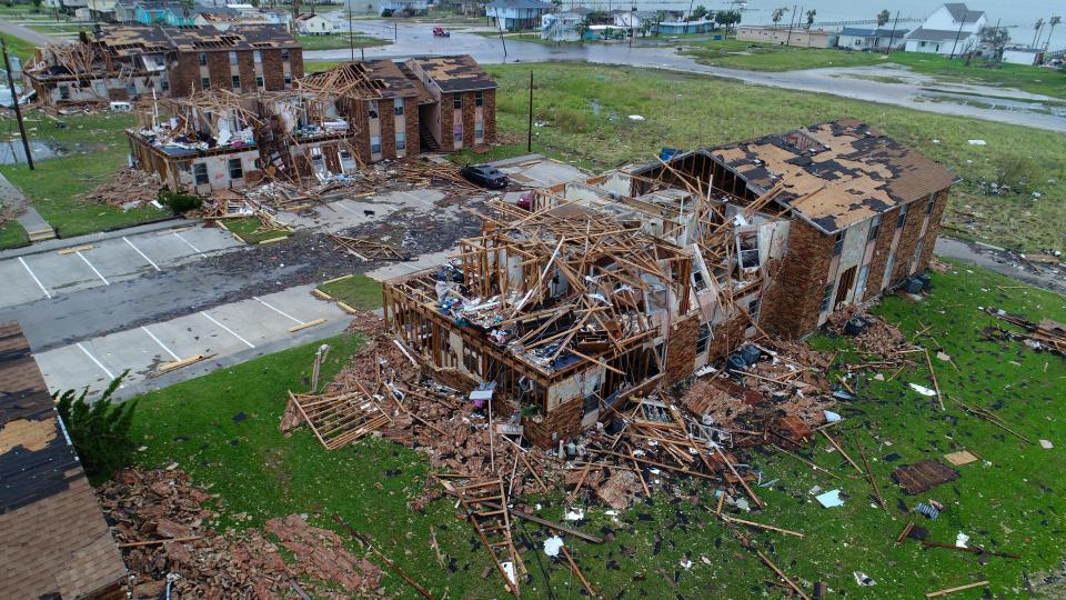  Weather experts say Harvey, now a tropical storm rather than a hurricane, is swirling stationary near San Antonio, Texas, dumping vast amounts of rainfall over much of the state