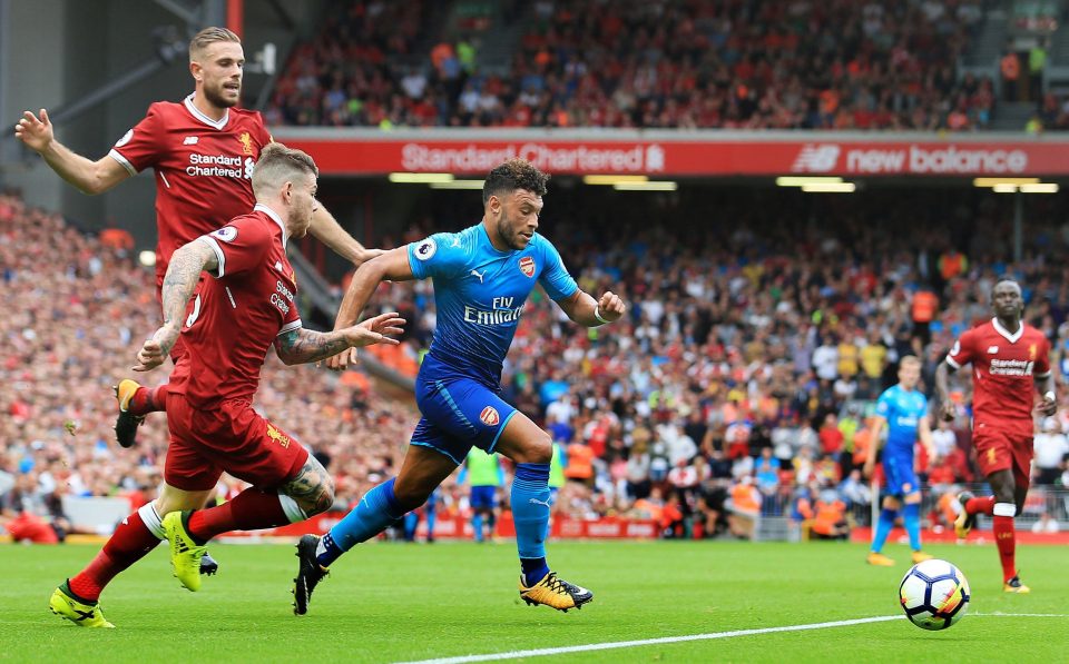  Alex Oxlade-Chamberlain is wanted by Prem rivals Liverpool and Chelsea