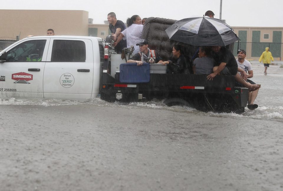 The natural disaster has dumped as much as 66cm of rain in some counties