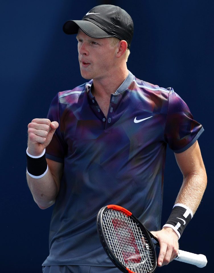  Kyle Edmund won 6-3 7-5 6-3