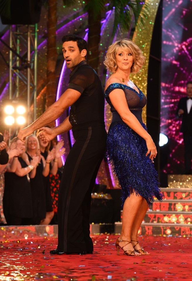 Davood Ghadami danced on with Ruth Langsford