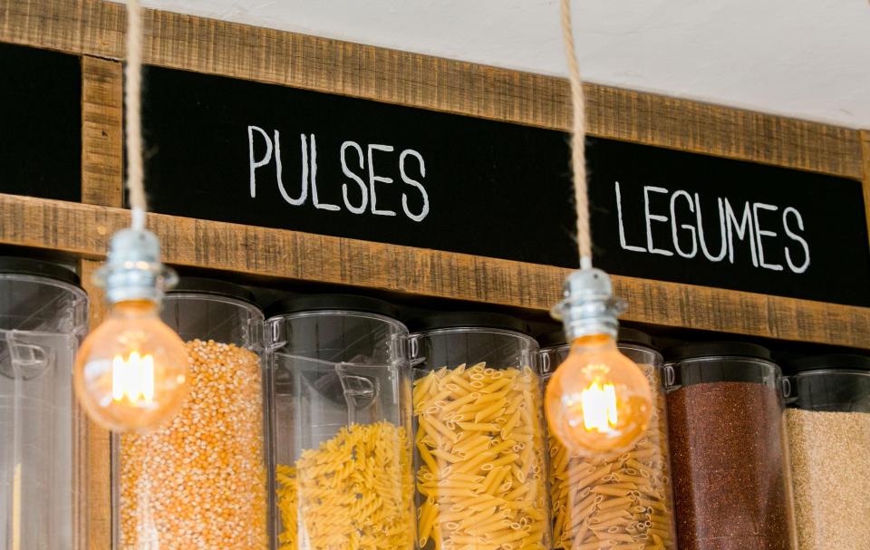  Fingers on the pulses: this is the first store of its kind in Britain