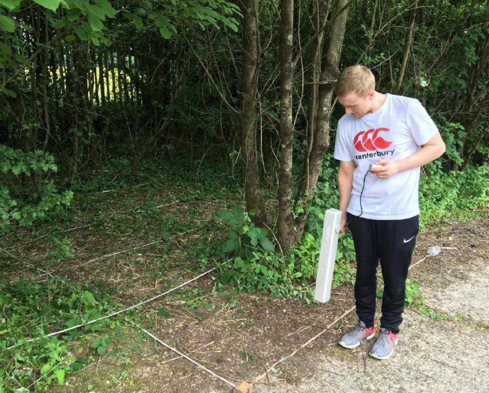  Dr Pringle was astonished to find the tunnel still intact and in remarkably original condition