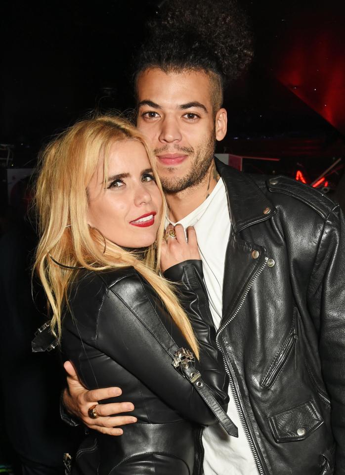 Paloma and her boyfriend Leyman Lahcine 