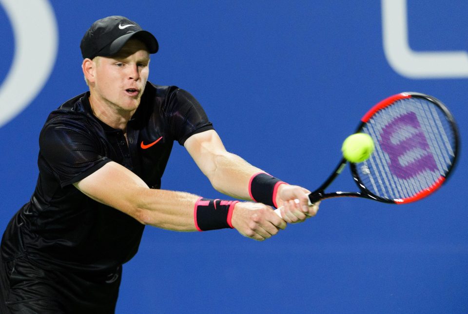  Brit Kyle Edmund is targeting a place in the US Open fourth round