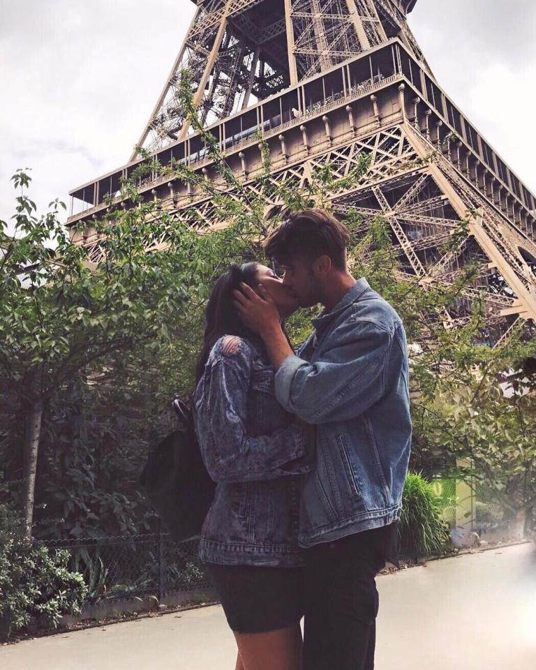  Marnie enjoyed a romantic visit to Paris with Casey Johnson