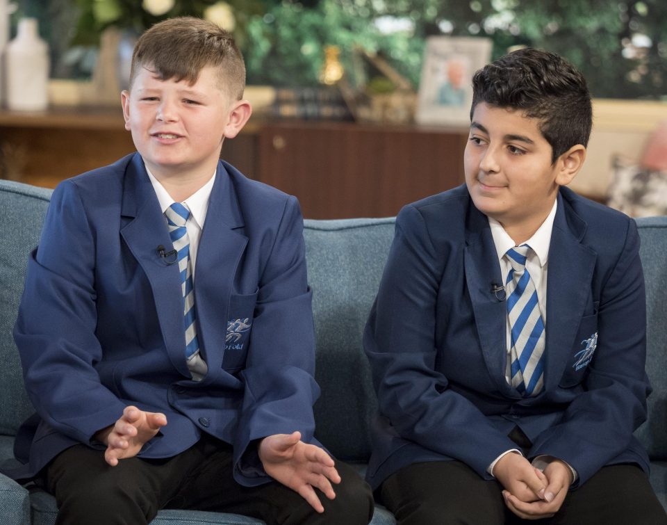  Jack and Rani appeared on today's This Morning to talk about their friendship