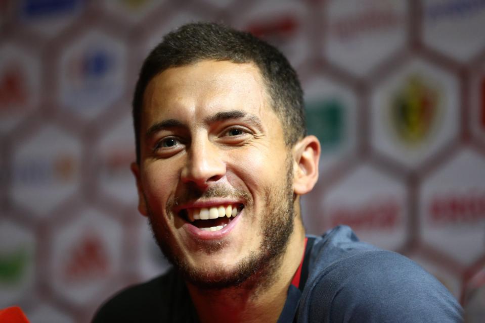 Hazard is expected to feature for the Belgians against Gibraltar on Friday