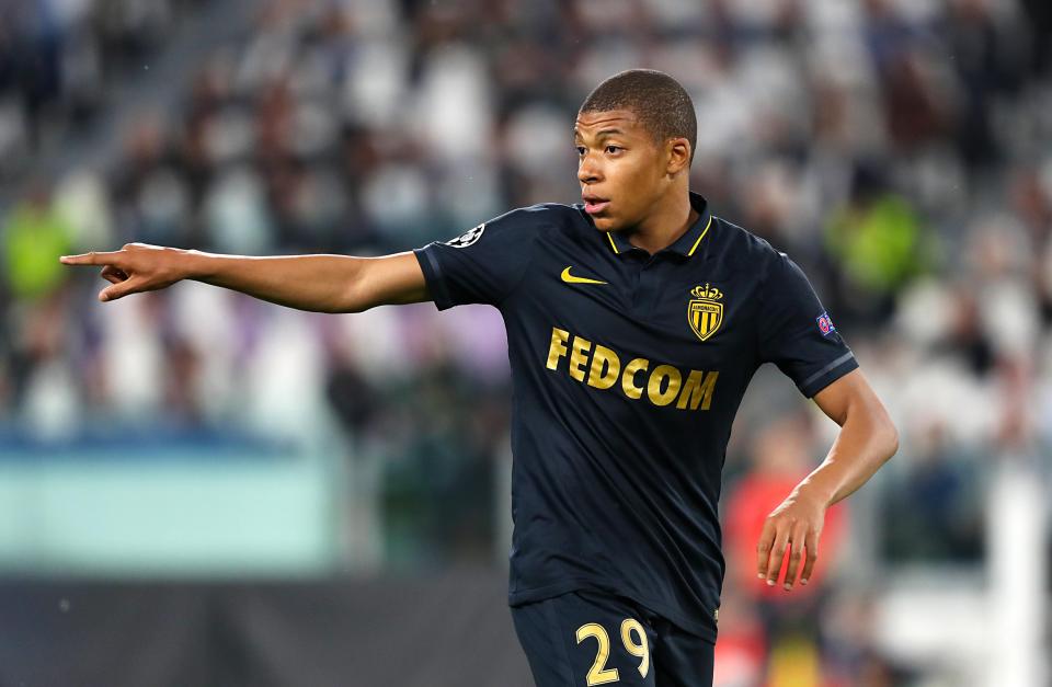 Kylian Mbappe is initially joining PSG on a season-long loan