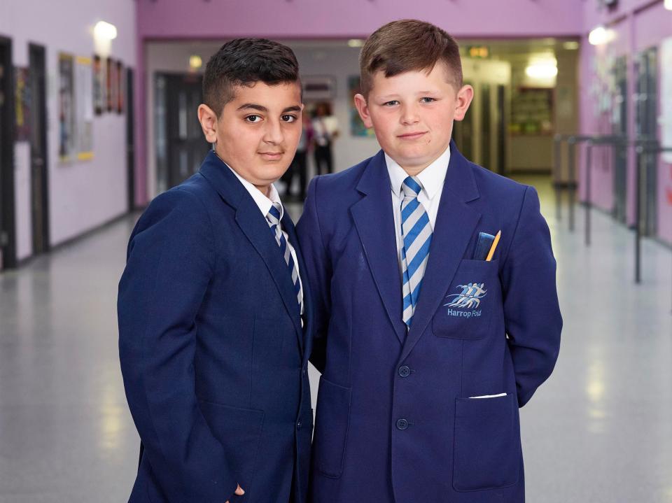  Little Rani and Jack's friendship was at the heart of Educating Greater Manchester