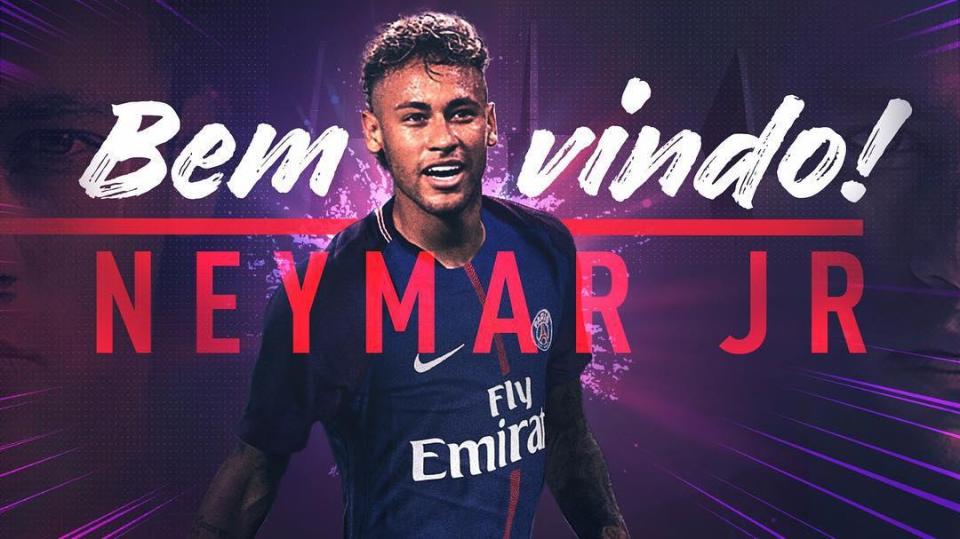 Neymar has completed his world record £198m move to Paris Saint-Germain