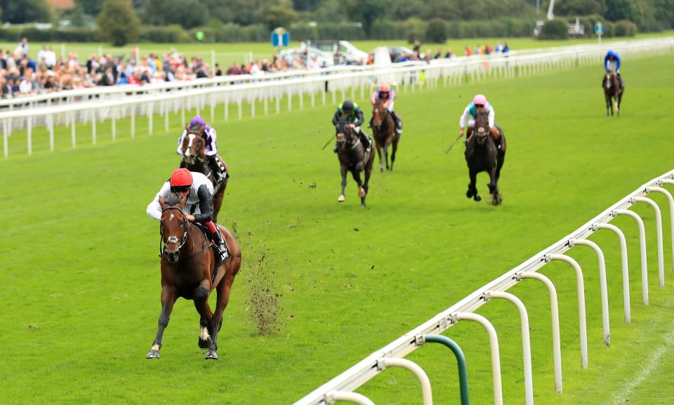  Cracksman romped home on the Knavesmire