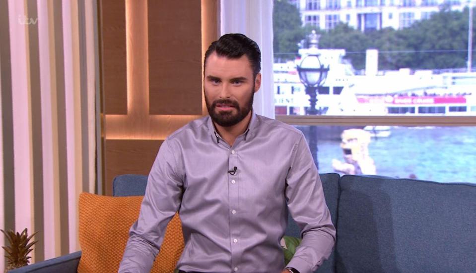  Rylan Clark-Neal was caught unawares on This Morning