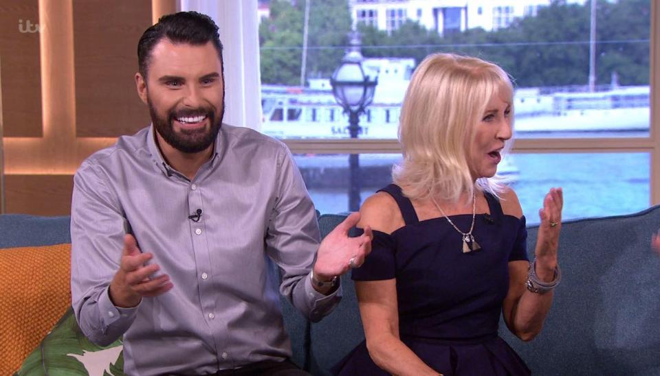  Rylan and co-host Sarah Greene were amused by her blunder