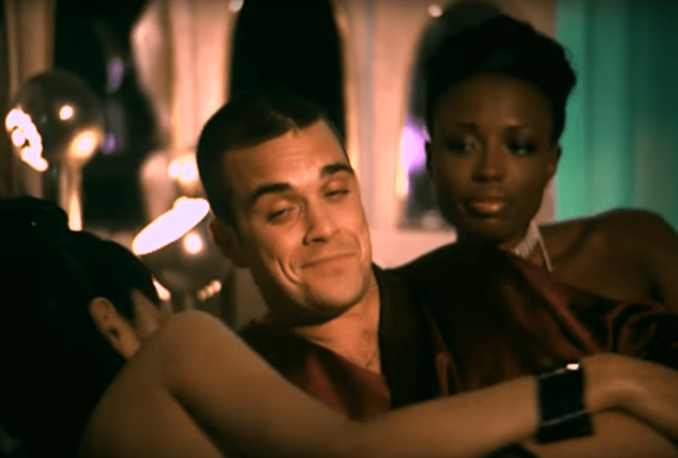 Lorraine loved feeling like a Bond girl on Robbie William's video Millennium 