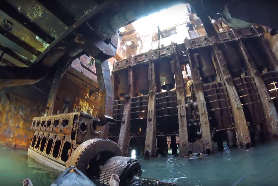  The ship changed hand three times until it ran aground in 1968