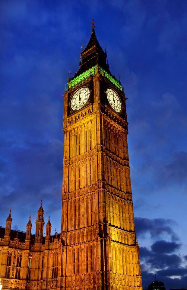  The iconic tower is the UK's most photographed building