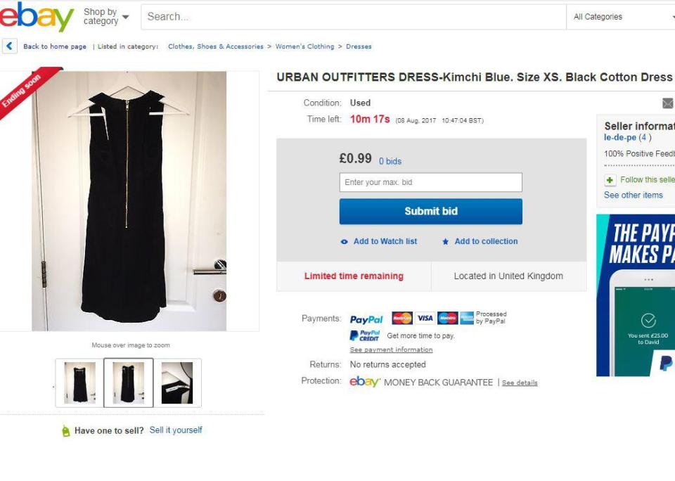  A dress from Urban Outfitters that could be worth as much as £50