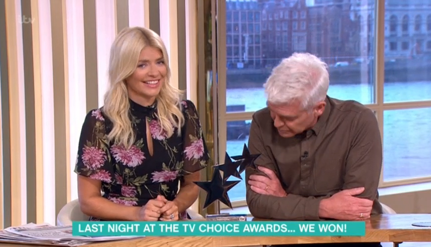  Holly Willoughby and Phillip Schofield opened up about Rylan Clark-Neal's boozy night out at the TV Choice Awards