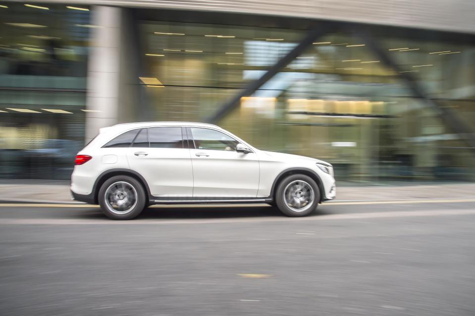  GLC is a rival to the F-Pace and X3