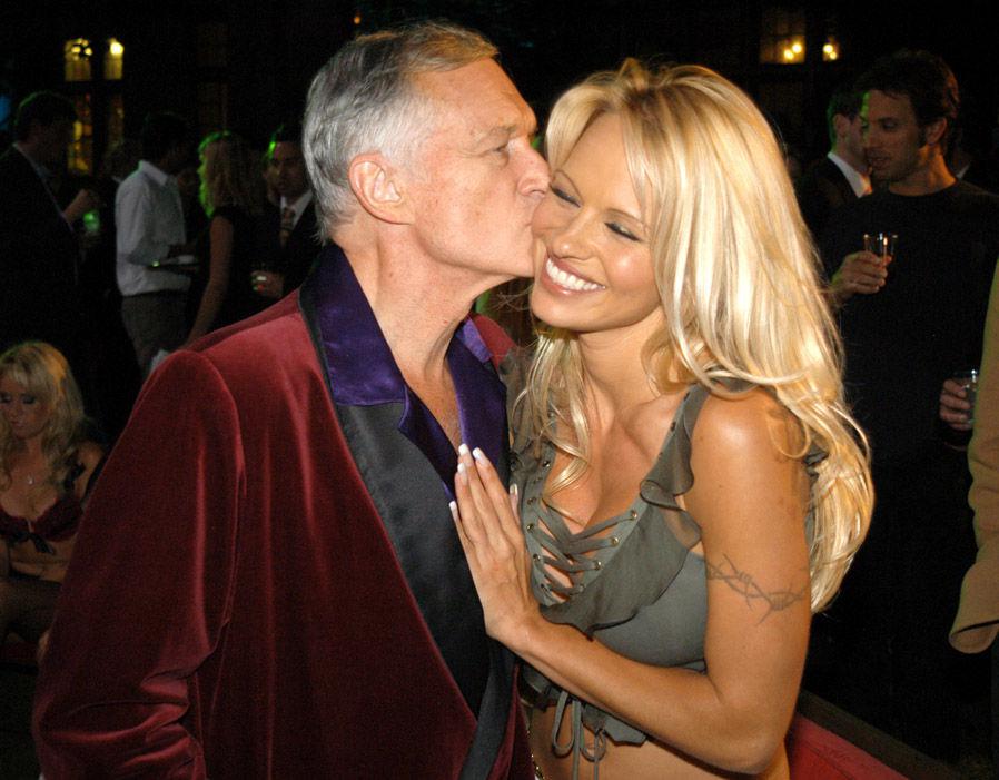  Pamela Anderson has paid tribute to Hugh Hefner online and revealed how he was in old age