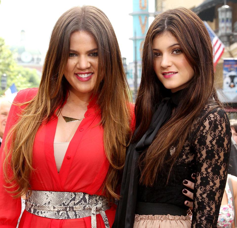  Khloe and Kylie back in 2011