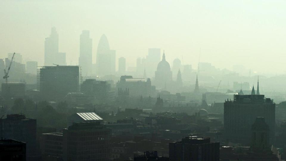  St Paul's Cathedral seen through the smog in 2011