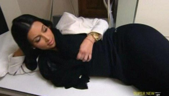  Kim had her bum X-rayed on an episode of Keeping Up With The Kardashians in 2011