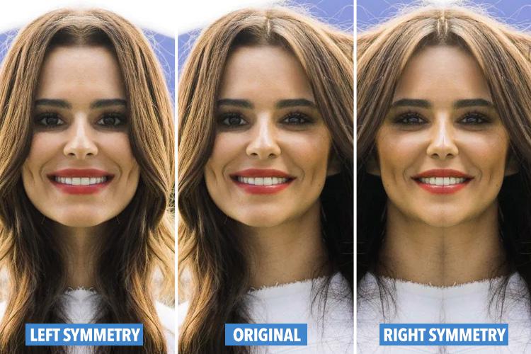  Cheryl Tweedy looks very similar to the left - but on the right it's a different story