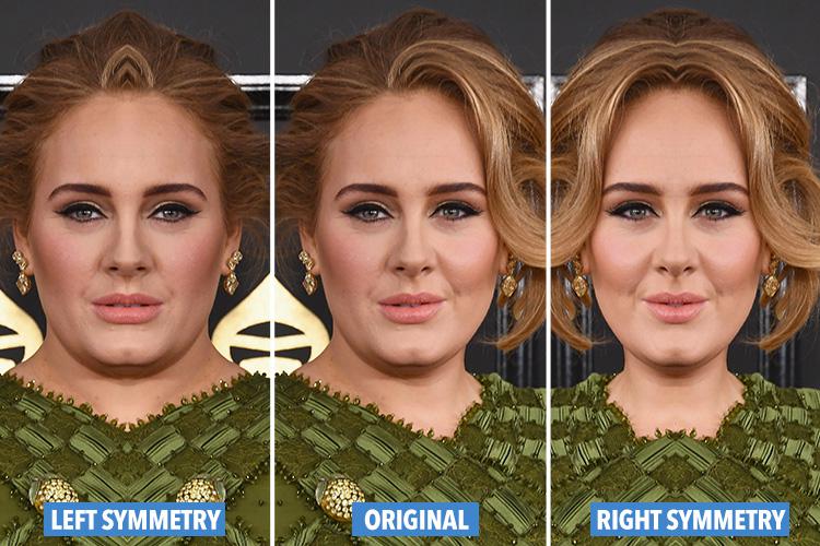  All of Adele's mirrored images look beautiful