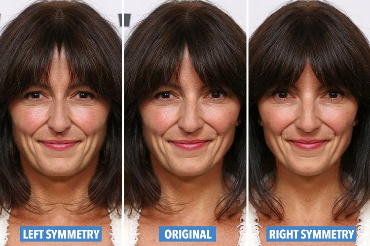  Long Lost Family presenter Davina McCall basically looks the same from both angles