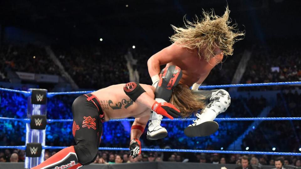  Dolph Ziggler hits the Famouser