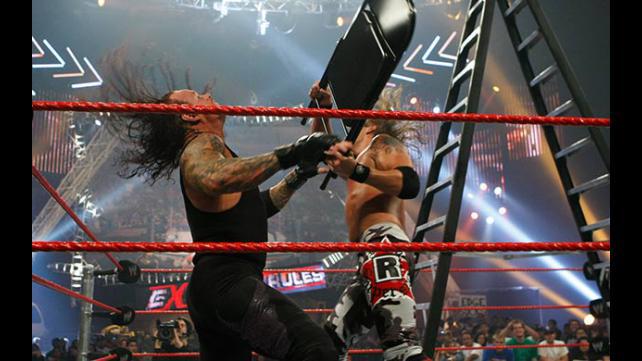  Edge nails Undertaker with a chair shot