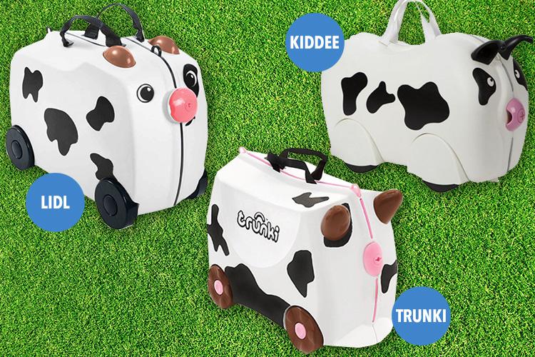  Lidl's ride-on suitcases looks identical to Trunki and its copycat Kiddee