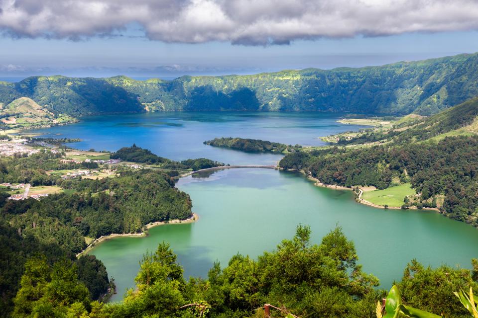  The Azores are lush islands in the Atlantic Ocean