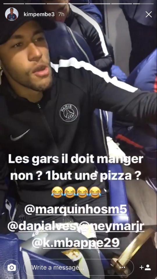 Neymar once tried to get Kylian Mbappe to eat pizza -  a favourite meal of the Teenage Mutant Ninja Turtles